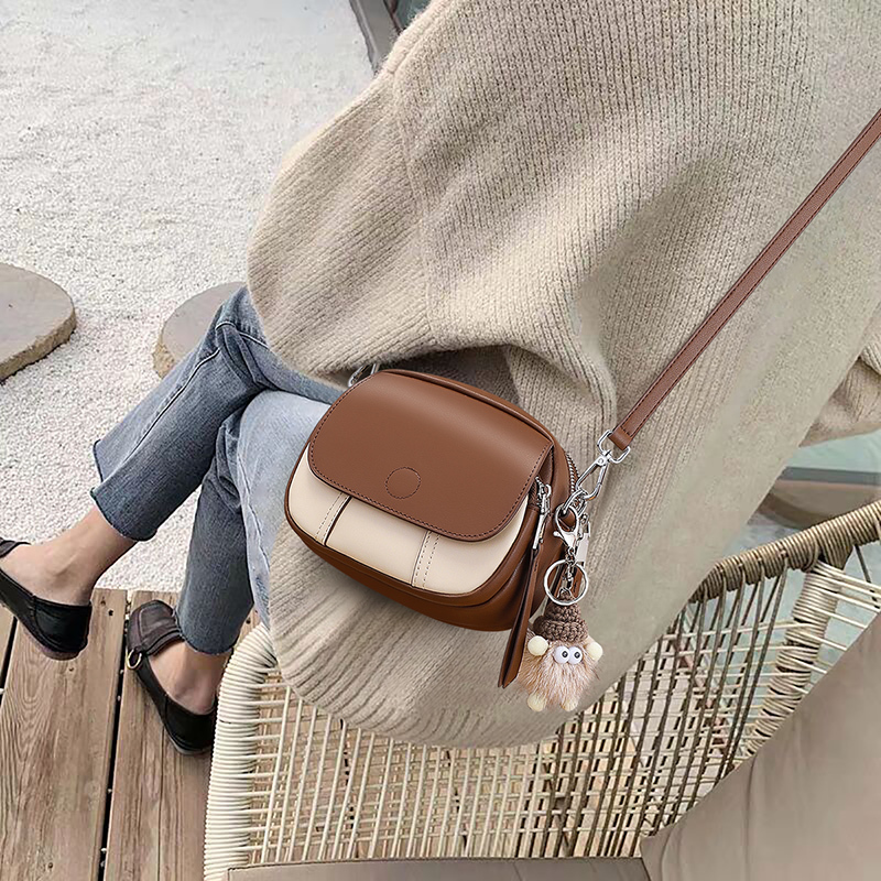 Official Website Ckwl Bag Women's 2026 New Model Women's Bag Crossbody Bag Small Shoulder Bag Fashionable High-End Single Shoulder Small Round Bag