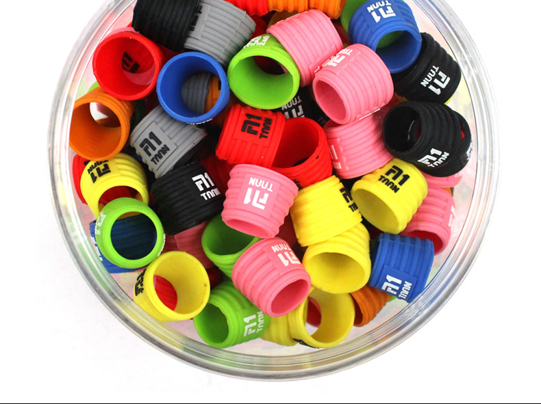 Cầu lông Thái Ang vỗ tay của bạn mồ hôi thấm với nắm bó vòng cầu lông niêm phong cao su silicone chùm vòng xử lý hấp thụ sốc mua vợt cầu lông yonex