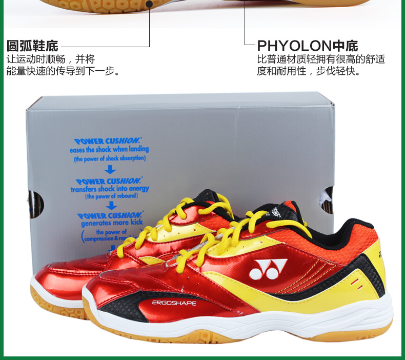 Chaussures de Badminton uniGenre YONEX SHB49C - Ref 842167 Image 20