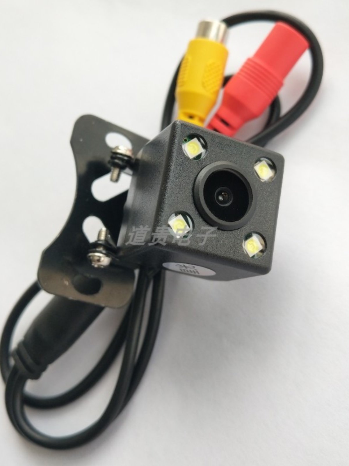 Ccd High-Definition Reversing Camera Starlight Night Vision Car Backup Wide-Angle Camera External 12V Universal