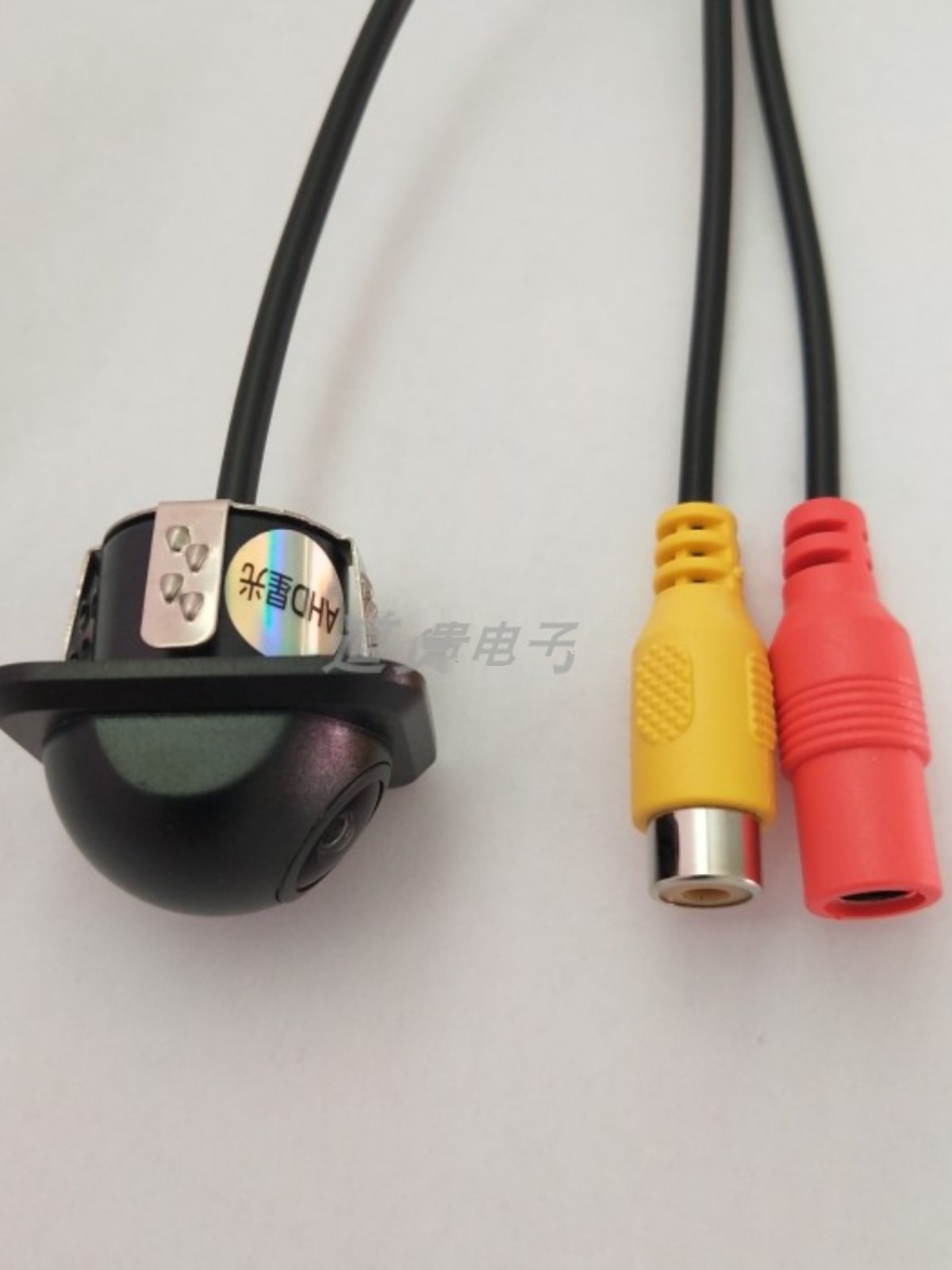 Ahd1080P Straw Hat 20-Pin Reversing Camera Fisheye Wide-Angle Lens Large Screen Digital High-Definition Starlight Night Vision