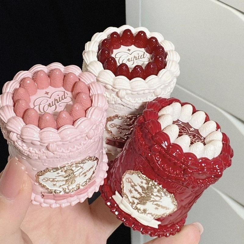 【New Product Launch】Flower Knows Strawberry Cupid Series New Cake Lip Cream Matte Delicate Velvet