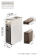 2022 Pearl White 2 Layer [41 длина длины 18 высоты 59 см] Толкий полосовый ролик+фиксированная нога