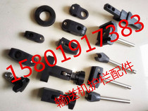 Conveyor accessories Adjust the size of the guardrail bracket Cross clip T-clip Round square monorail clip square clip Vertical joint