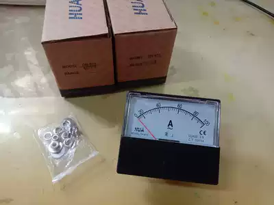 Original HUA Huawei DH-670 pointer type mechanical ammeter ampere ampere voltmeter outer size 60*70