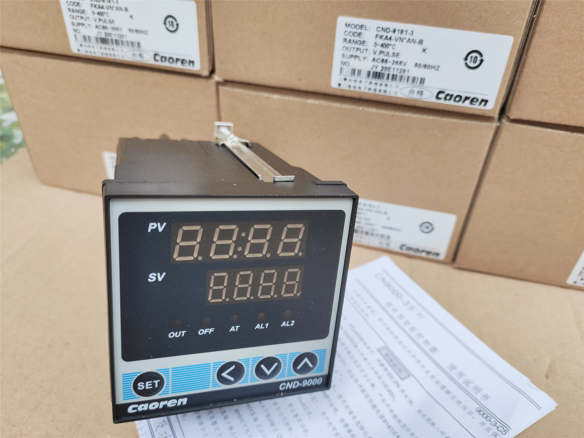 Caoren super energy CND-9181-3 solid state output K type 400 degree intelligent digital display thermostat thermostat