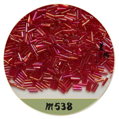 Высококачественные 6 -мм прозрачные фантомные трубки Жемчужные серии Тройной магримальный стеклянный стеклянный стеклянный бусин DIY Beads Французский материал