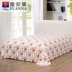 Fu Anna tấm giường bông chéo denim bông nhà dệt 1.8m bộ rực rỡ - Bộ đồ giường bốn mảnh bộ ra nệm Bộ đồ giường bốn mảnh