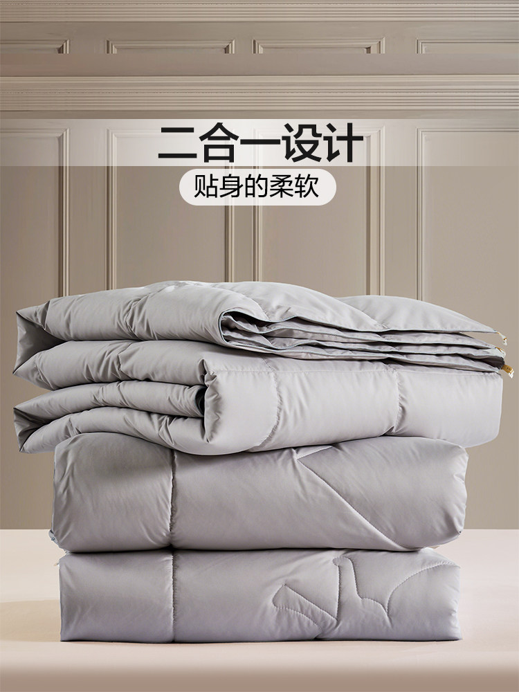 Fuanna down Quilt Imported Wool Quilt Two-In-One Quilt for All Seasons Spring and Autumn Quilt Core Dormitory Quilt
