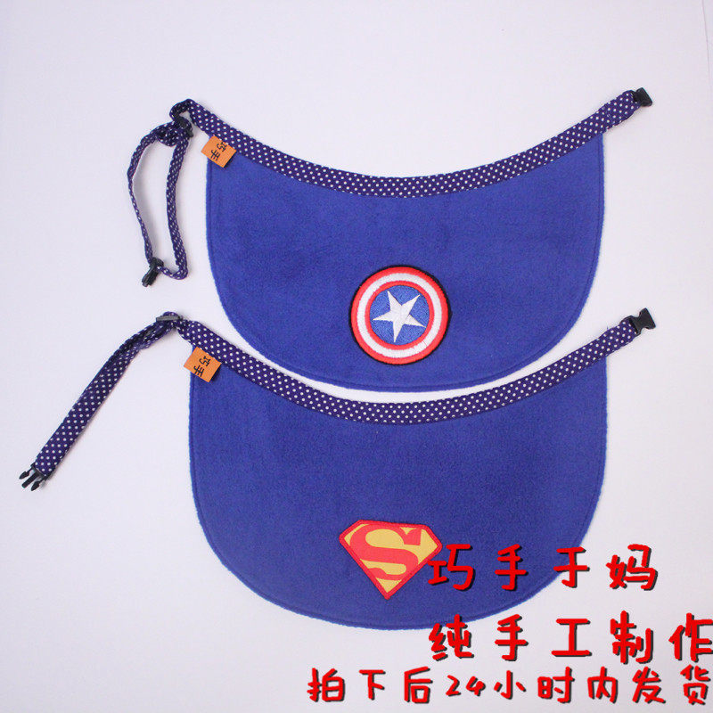 Pet Large Dog Chow Chow Double Sided Original Design Waterproof Saliva Towel Bib Large Dog Waterproof Towel Pure Cotton