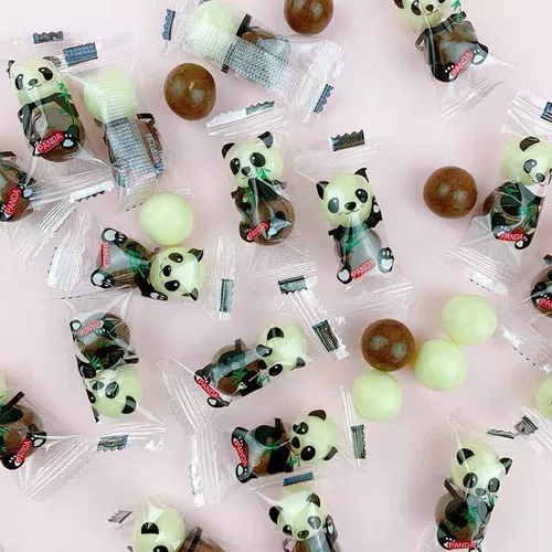 Шоколадная панда сахарная навыка навыки шоколадной фасоль Clise Candy маленькие закуски 500 г бесплатная доставка