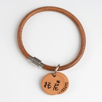 Двойная карта+толстая шея круга*Магнитная пряжка суффикс защиты