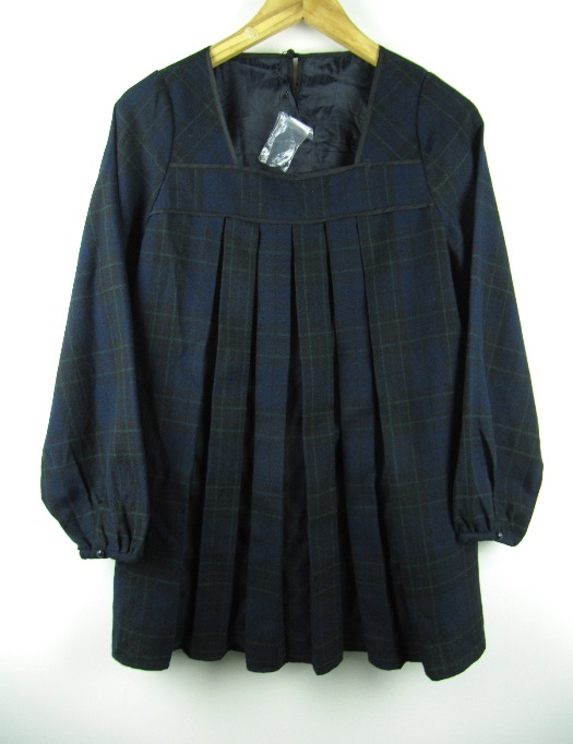 New daily single Ehyphen women's pullover spring and autumn loose plaid shirt