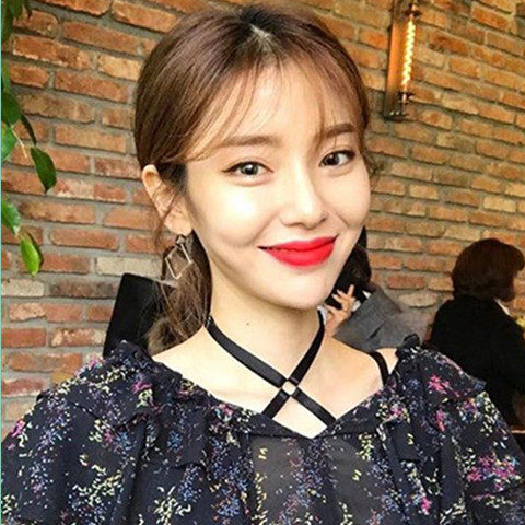 Korean-style hanging neck chest cross straps non-slip fashion underwear bra sling summer collar female collarbone collar