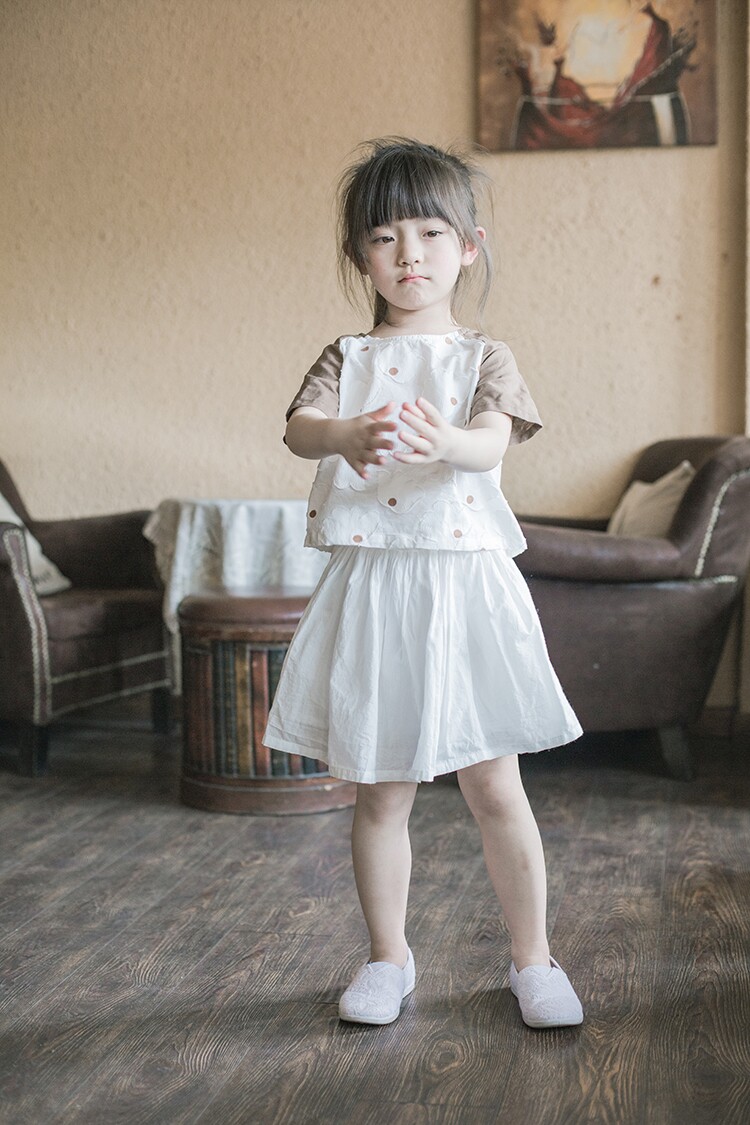 Jupe enfant en lin - Ref 2053129 Image 21