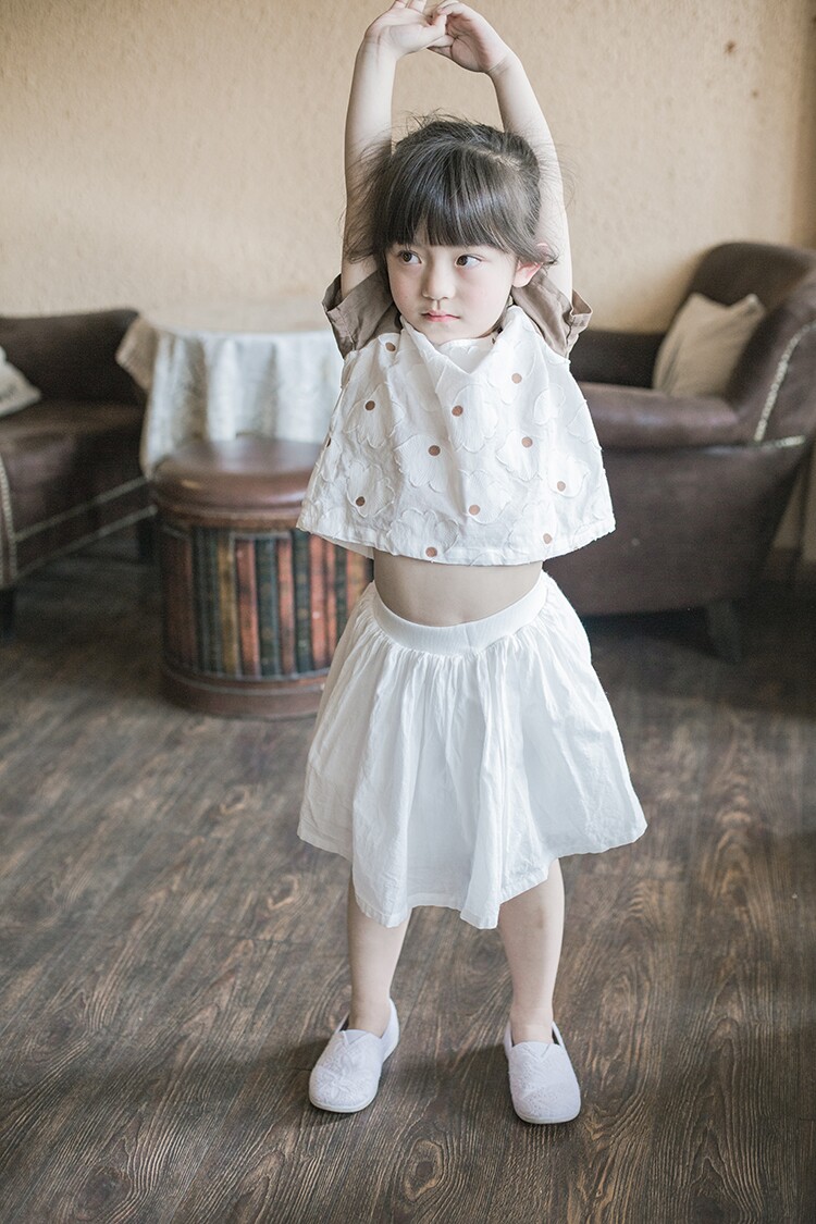 Jupe enfant en lin - Ref 2053129 Image 22