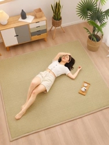 Japan-style rattan carpet Living room floor mat tatami mat Bedroom mat Bedroom Sleeping Mat Ground Sleeping Mat and anti-fall