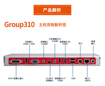 POLYCOM Baolitong Group310 550700 HD video conferencing terminal system for three years