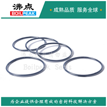 Tetrafluoro-coated fluorine rubber O-ring coated ring Fu rubber PTFE-coated fluorine rubber O-ring fluorine sealing ring O-ring