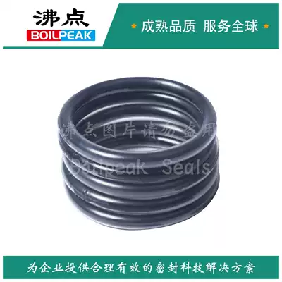 Boiling point fluorine-O-ring Tetrafluoro-ring Tetrafluoro-ring, corrosion-resistant acid-resistant and alkali-resistant sealing ring customization