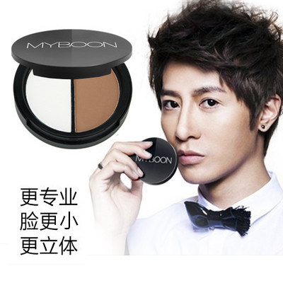 Men's repairing powder highlight shadow side nose shadow shadow powder plate modification three-dimensional nose straight nose bridge beginner powder