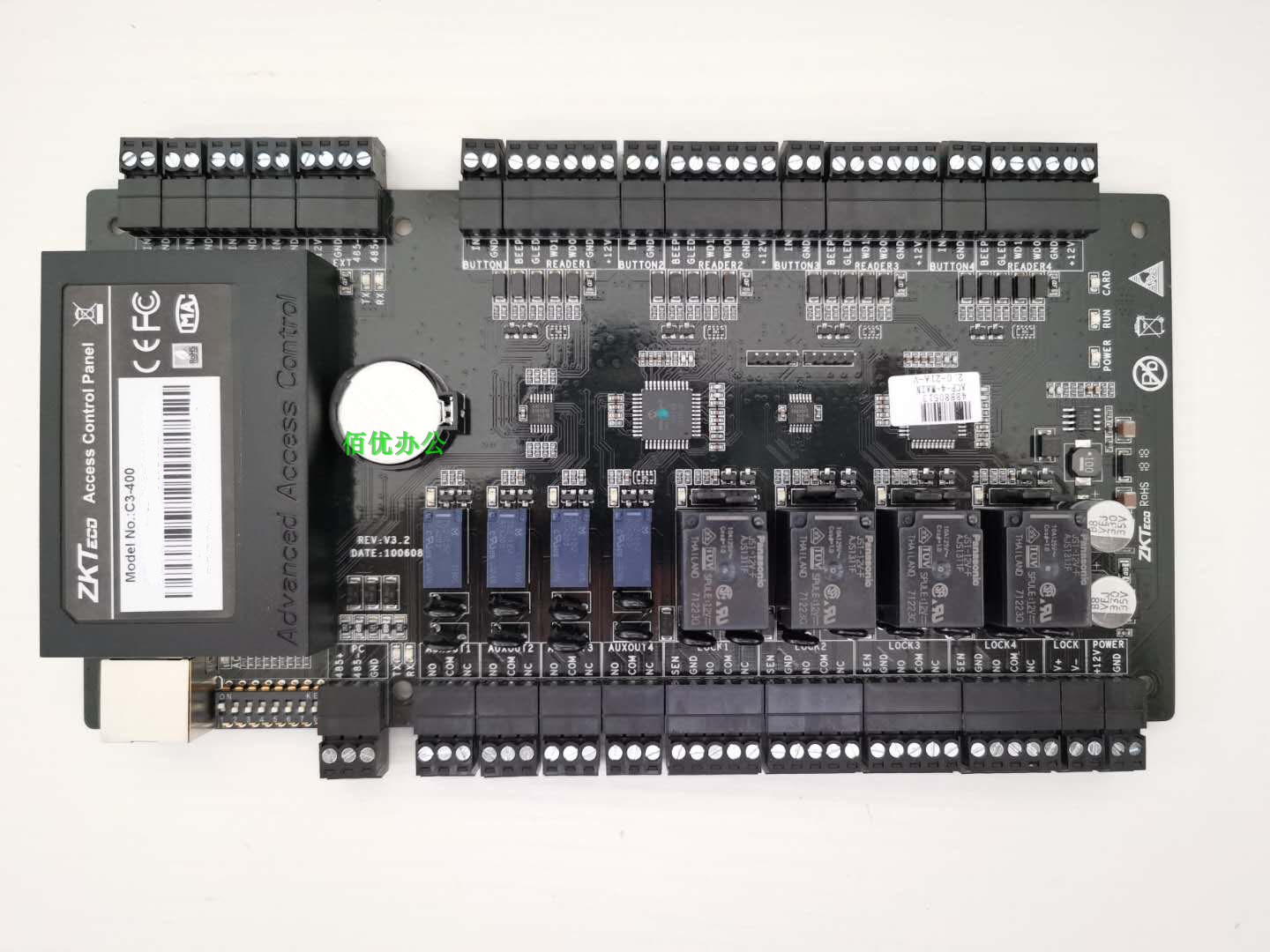 Central control access control controller motherboard C3-100 single door C3-200 double door C3-400 four-door network access control system
