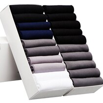 Socks Summer Bamboo Charcoal Fiber Men Socks Sub warhead Sweat And Deodorant Men Silk Stockings Mix