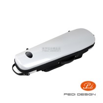 Free cloth PEDI PEDI P320V steel bone structure triangle violin case white 4 4 constant temperature light tide