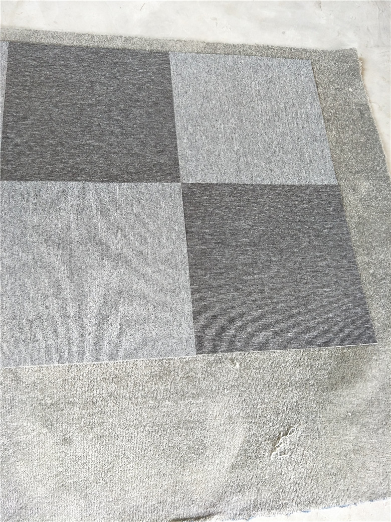 Kỹ thuật văn phòng thảm thảm gạch mosaic dày PVC văn phòng duy nhất phòng họp phòng bi-a Kinh doanh Xây dựng - Thảm thảm lông lót sàn
