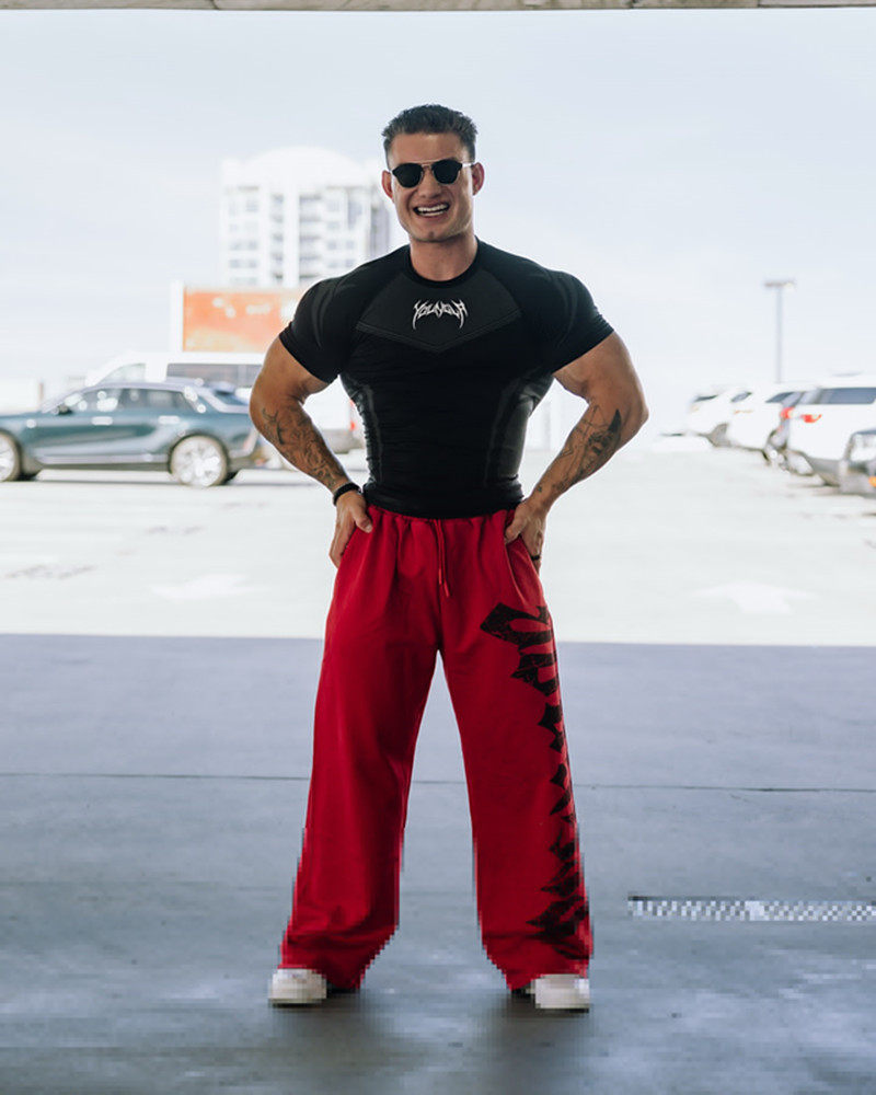 Brother, спортивная быстросохнущая дышащая эластичная футболка с коротким рукавом, в американском стиле, в обтяжку 