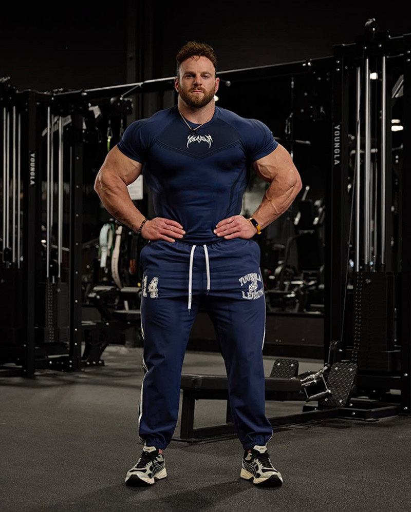 Brother, спортивная быстросохнущая дышащая эластичная футболка с коротким рукавом, в американском стиле, в обтяжку 