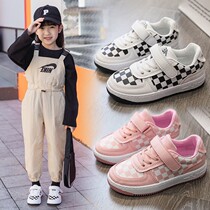 Babubean Childrens shoes 2022 New nets Red Burst Plaid Girls Sneakers Spring Autumn Boys Sneakers Small Women