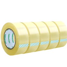 得力透明40米大卷胶带2卷+10支中性笔