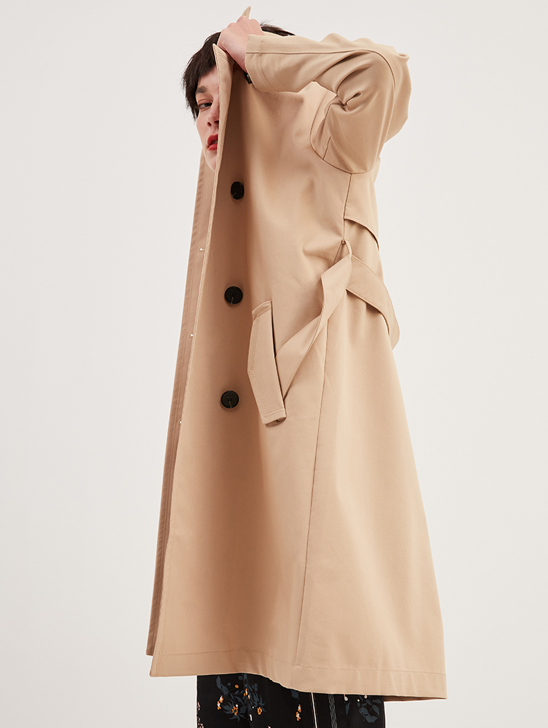 Trench pour femme NAIVEE   en Coton - Ref 3228320 Image 18