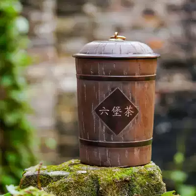 01 Special original spring tip Liubao tea aged black tea rich like thick bean paste soup Hukou cotton silk 500g