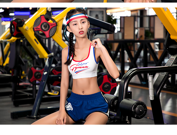 Xuân 2018 cường độ cao chuyên nghiệp thể thao retro bra bra bra shockproof running yoga vest đồ lót nữ áo zumba