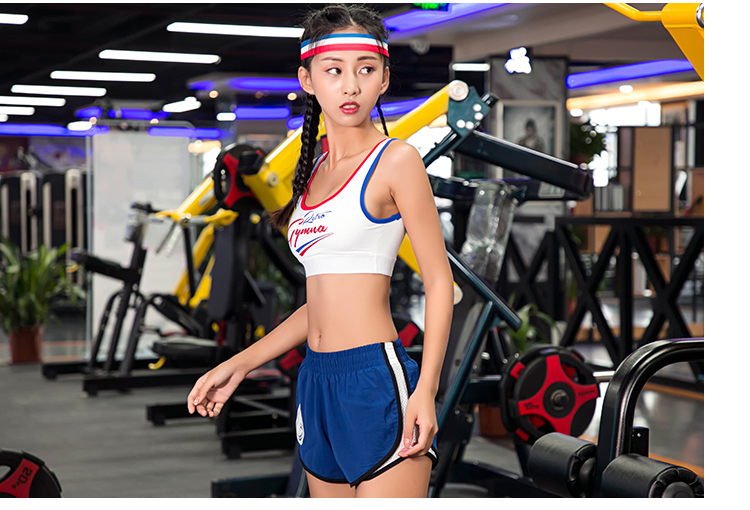 Xuân 2018 cường độ cao chuyên nghiệp thể thao retro bra bra bra shockproof running yoga vest đồ lót nữ áo zumba