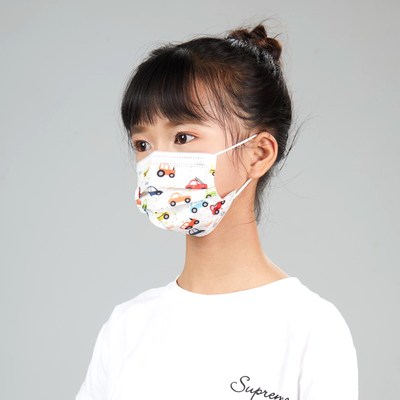 60个装！械字号三层儿童印花医用口罩