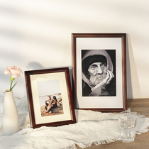 Simple photo frame 8 10 12 inch a4 image frame hanging wall creative custom table frame plus wash photos to make a photo frame