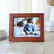 New Chinese solid wood photo frame 6 7 8 12 inch a4 washed photo made of photo frame photo wall hanging custom mortise and tenon ornaments