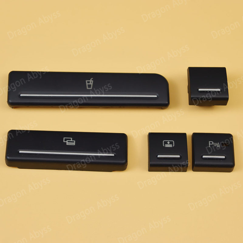 Suitable for Audi A4B6B7 Esp Parking Assist Double Flash Shutter Switch Water Cup Cover Business Card Holder Cover