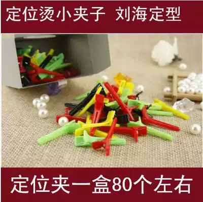 Hair salon shop positioning clip DIY hairdressing clip girls banghai boys Korean positioning hot care clip big bag