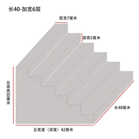 Ширина и длина 40 шести этажей.