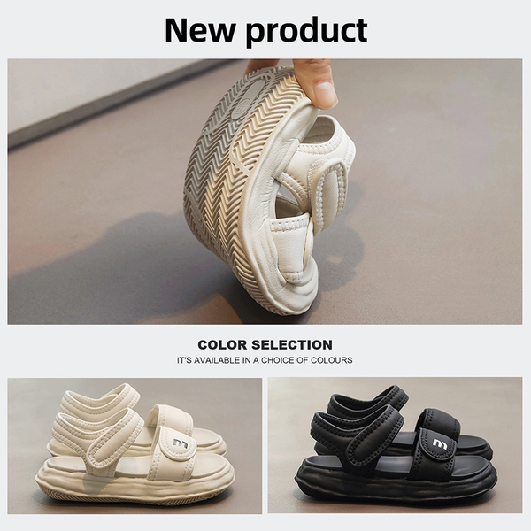 Girls' Sandals 2026 Summer New Style Kidsren's Non-Slip Shoes Little Girls Soft-Soled Beach Shoes for Middle and Large Kidsren Summer Style — 4