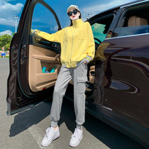 Casual sportswear suit 2021 new womens clothing autumn fashion famous brand autumn and winter spring and autumn sweater and pants two-piece set