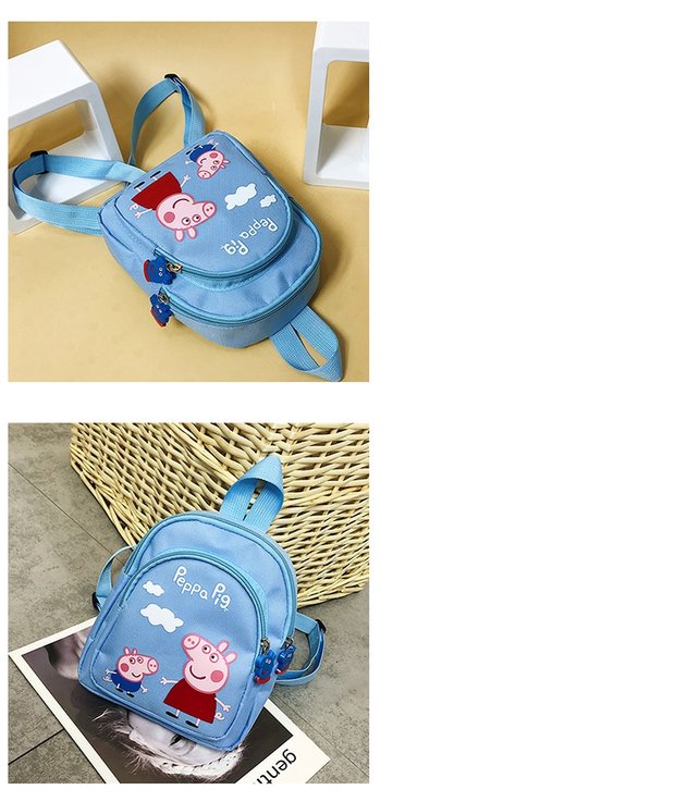 Người xã hội run rẩy cùng một đoạn túi heo ba lô nữ trẻ em mẫu giáo mini pec túi nhỏ xinh dễ thương balo đi học nữ cấp 1