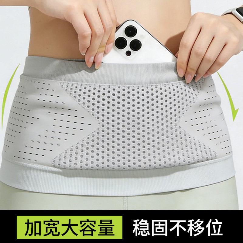 Sports waist bag, running mobile phone bag, fitness bag, high elasticity, outdoor cycling personal tool, multifunctional bag