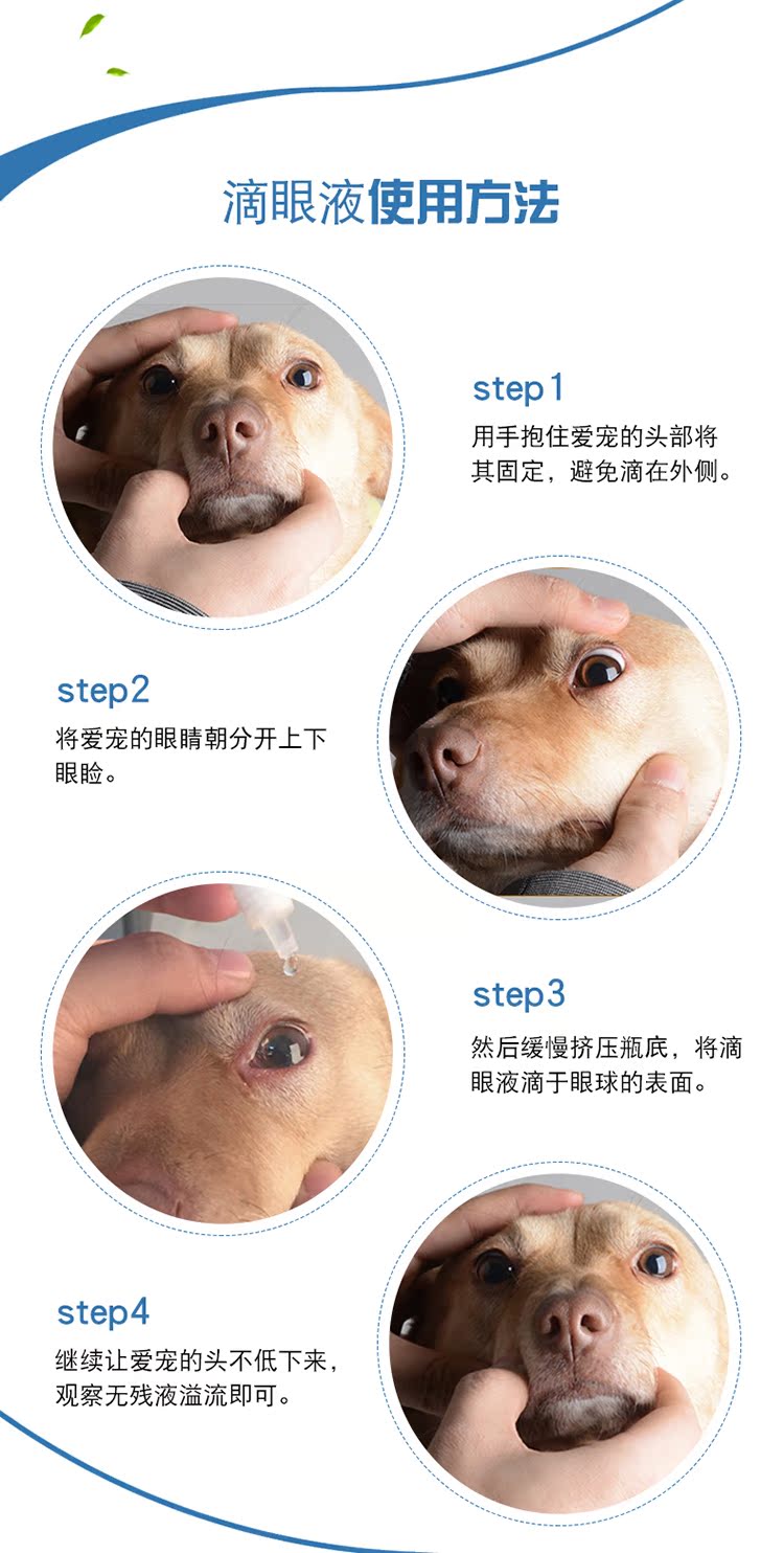 Tres Pet Drops Labrador Golden Retriever Chăm sóc mắt Teddy Golden Retriever to Tear Scars Cat Dog Eyes Dry - Cat / Dog Beauty & Cleaning Supplies lược furminator
