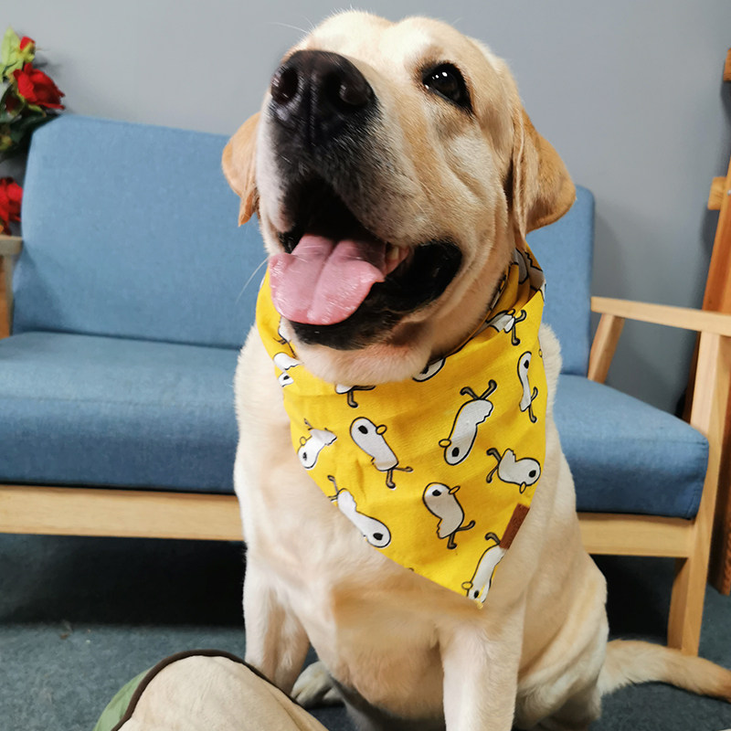 Dog Scarves triangle towels Saliva Towel Small Dogs Large Canine Labrador Teddy Scarves Neck Pet Dog Supplies
