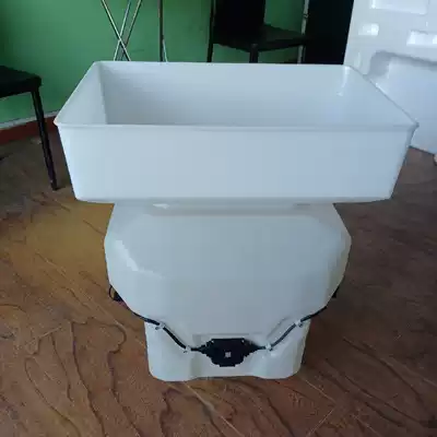 T30 spreader, fertilizer funnel, spreader, accessories, baffle, fat box, and height funnel